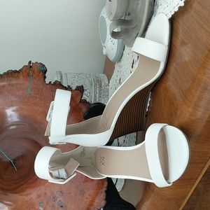 New York and Co. Wedge sandals. Worn once